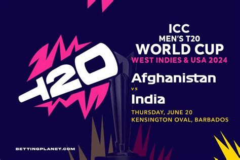 Afghanistan V India Tips Odds And Value Bets T20 World Cup 2024