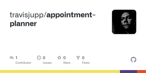 GitHub Travisjupp Appointment Planner