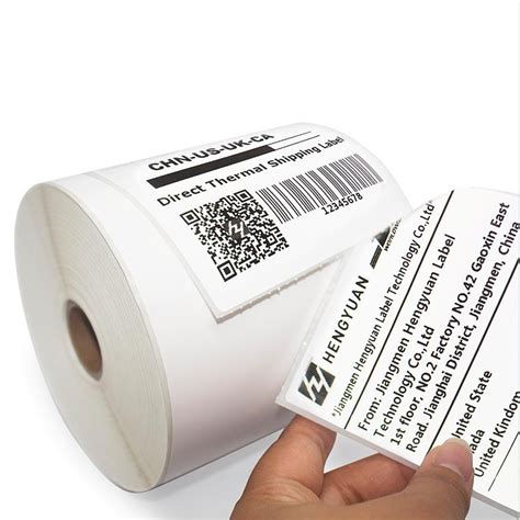 Zebra Printer Direct Thermal Shipping Label 4x6 From China Manufacturer