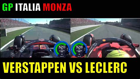 VERSTAPPEN VS LECLERC VUELTA POLE GRAN PREMIO DE ITALIA MONZA 2022