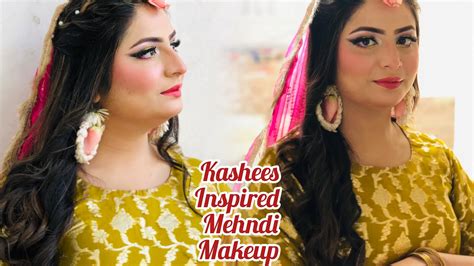 Haldi Makeup Tutorial Mehndi Makeup Kashees Latest Makeup Tutorial