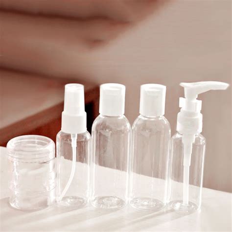 Wholesale 6 Pcs Set New Transparent Mini Plastic Small Empty Spray