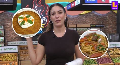 Dulces O Salados Tilsa Lozano Nos Revel Cu Les Son Los Platos M S