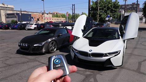 Swapping Out The Audi R8 For A Bmw I8 Youtube