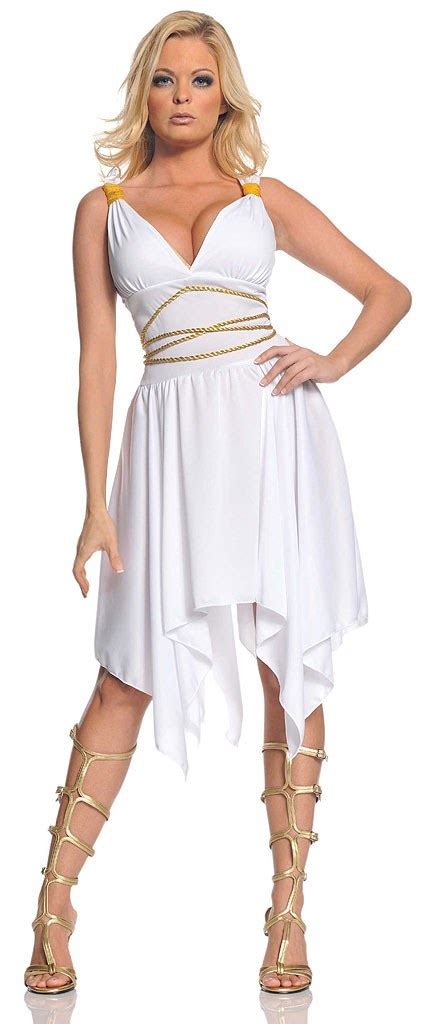 Ancient Greek Mythology Goddess Costume One Shoulder Sexy Greek Goddess