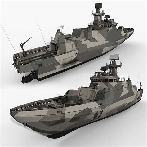 Hamina class Tornio 3D model | CGTrader