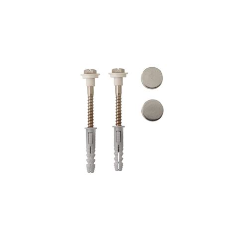 Kit fixation WC bidet tête hexagonale fendue 6 x 70 mm Leroy Merlin