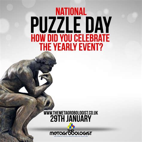 National Puzzle Day | Sayings, National, Holidays and events