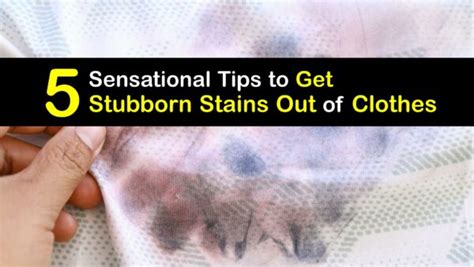 Stain Removal Guide Tricks To Get Stubborn Stains Out Of Clothes