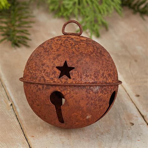 80 Mm Rusty Tin Sleigh Jingle Bell Bells Basic Craft Supplies