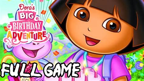 Dora The Explorer Doras Big Birthday Adventure Full Game Ps2 No Commentary Youtube