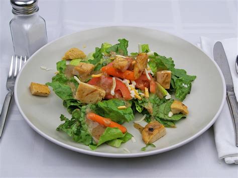 Calories in 0.5 salad(s) of Burger King - Crispy Garden Salad - No Dressing.