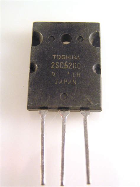 Toshiba Sc Transistor To P Npn Triple Diffused Type Om A