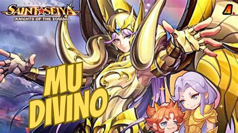 MU DIVINO INVOCANDO ATÉ PEGAR Saint Seiya Awakening YouTube