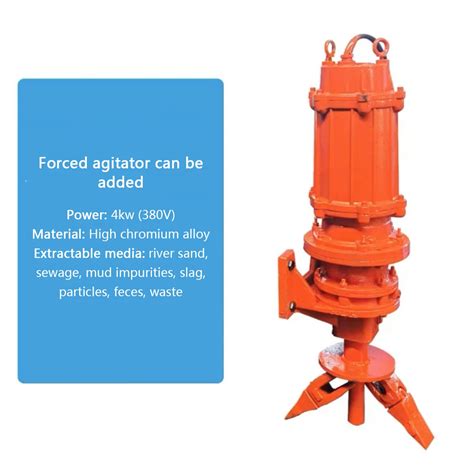 Dredging Project Mud Slurry Submersible Pump Submersible Sand Suction