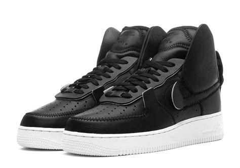 Psny Nike Air Force High Black Ao Sneakernews