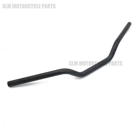 Black Chrome Mm Motorcycle Black Iron Tracker Handlebars Drag Bars