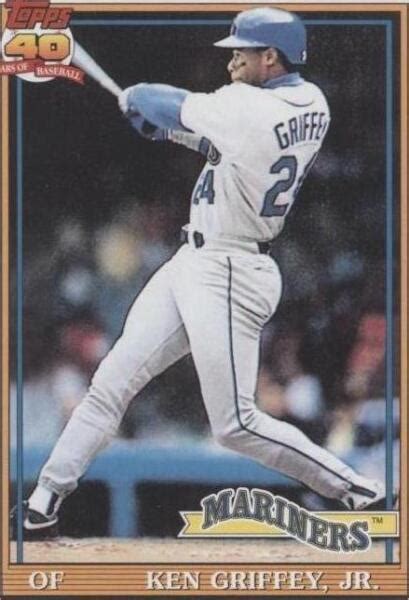 Topps The Cards Your Mom Threw Out Cmt Ken Griffey Jr For