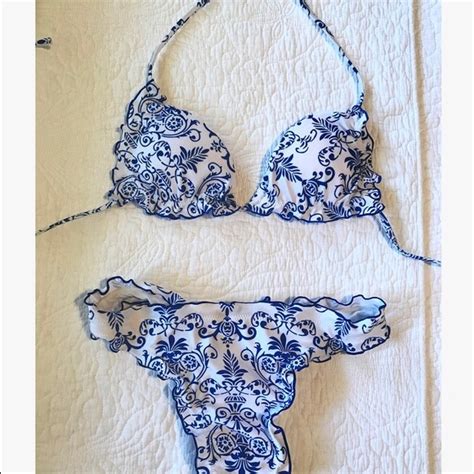 Swim Geometric Print Bikini Poshmark