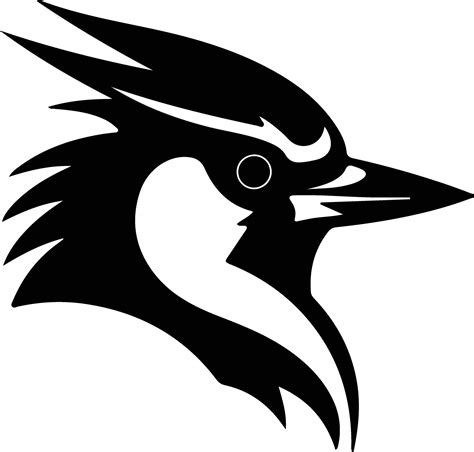 Blue Jay Silhouette Portrait 38486864 Vector Art At Vecteezy