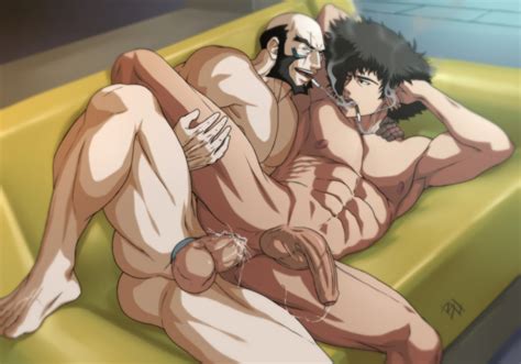 Rule 34 2boys Abs Absurdres Anal Ass Bald Bara Beard Black Hair Boner Cigarette Completely