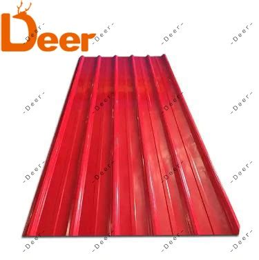 Gi Corrugated Color Roofing Plate Galvanized Galvalume Zinc Rustproof