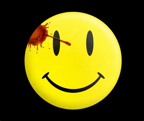 Watchmen Smiley Face Tattoo