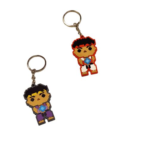 Ryu Pixel Keychain كيري ميري