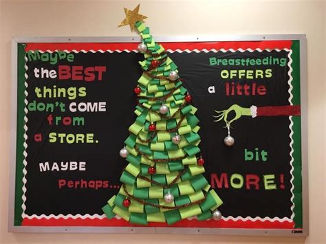 23 Super Simple Christmas Decorations To Upgrade Your Office Holiday Bulletin Boards