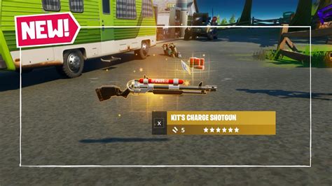 How To Get New Kits Charge Shotgun In Fortnite Chapter 2 Season 3