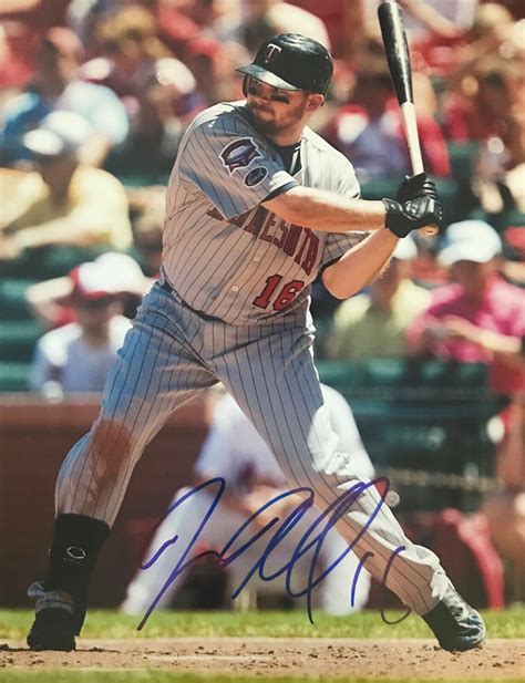 Jason Kubel Minnesota Twins Signed 8x10 Autographed Photo COA E1 EBay