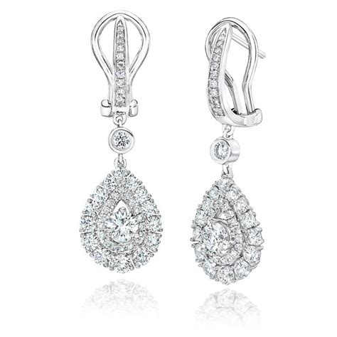 2 00ctw Aretes De Diamantes Corte Redondo Oro Blanco De 14kt