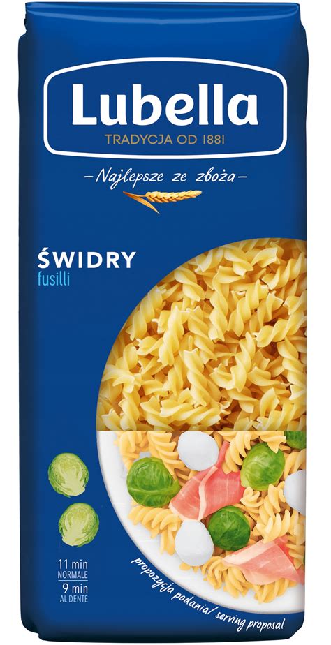 Makaron Lubella Fusilli świdry świderki 400 g 9278220488 Allegro pl