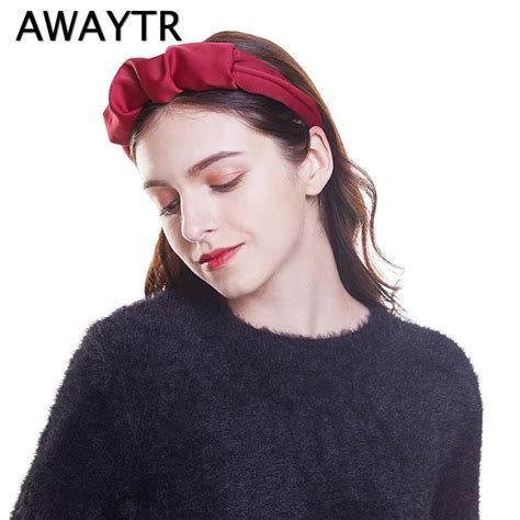 Buy Awaytr New Fashion Pile Fabric Hairband For Women