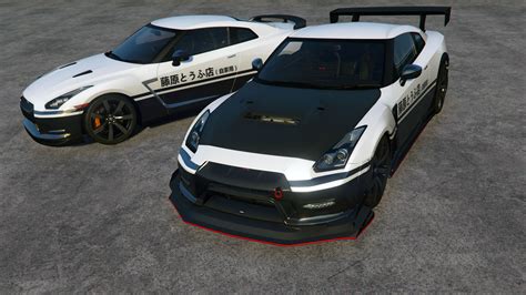 [nissan Gtr R35 [varis Wald C West Topsecret]]藤原とうふ店（自家用）livery Gta5