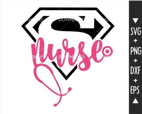 Super Nurse Svg Nurse Svg Hero Nurse Svg Digital Download T Shirt