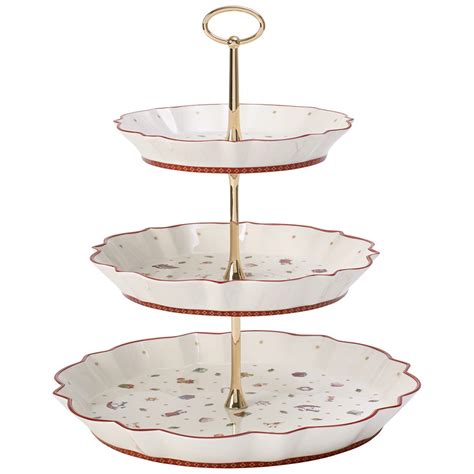 Tiered Serving Stand Yedio 3 Tier Serving Tray Set Porcelain Tiered Serving Trays Platters