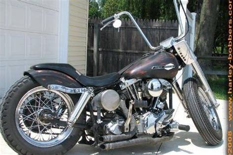 A Customized Flh Shovelhead Classic Harley Davidson Harley