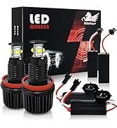 Amazon Fr Winpower H W Led Angel Eyes Phare Aur Oles Pour Auto Kit