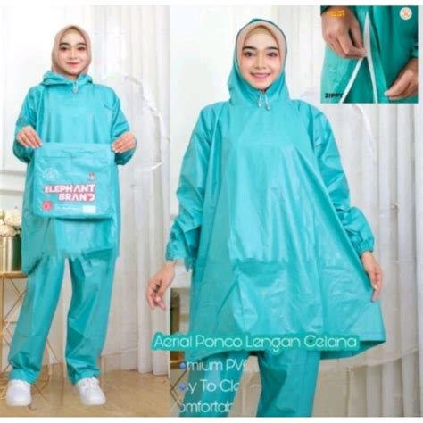 Jual Zippy Elephant Brand Jas Hujan Ponco Lengan Celana Shopee