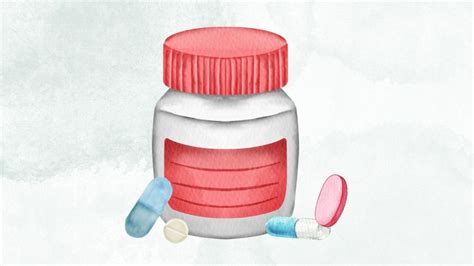 Advil Bottle Drawing