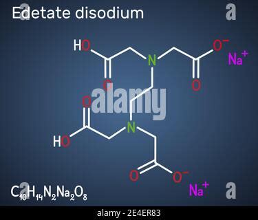 Cido Etilendiaminotetraac Tico Cido Ed Tico Mol Cula De Edta Es Un