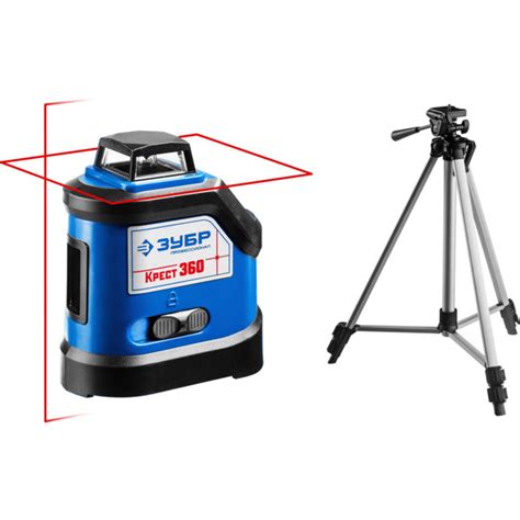 Купить Лазерный нивелир ЗУБР Крест 360 №2 20-70 м 34904-2 по низкой ...
