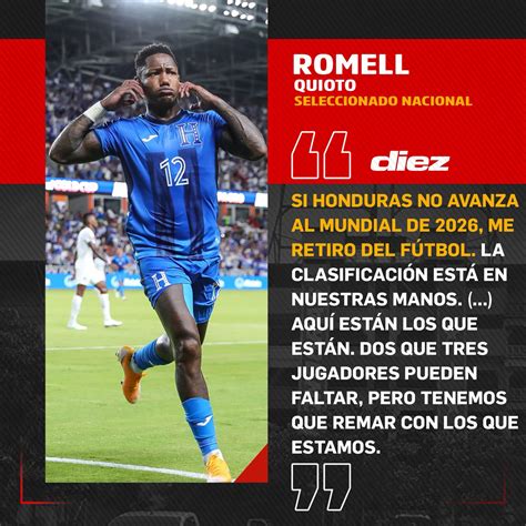 Diario Diez On Twitter ¡se Retira Si No Va Al Mundial🇭🇳👀 El Atacante De La Selección De