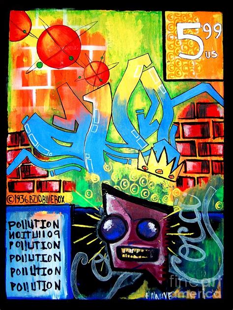 Art Pollution Painting By Aurailieus Artist