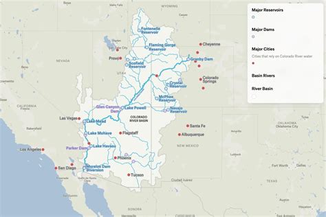 Colorado River Basin Felt Map Gallery