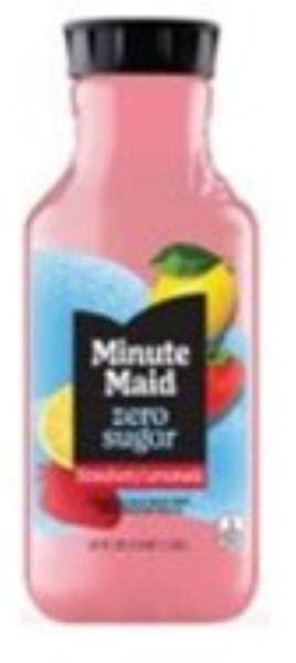 Minute Maid Zero Sugar Strawberry Lemonade Myrtle Beach Groceriesahead