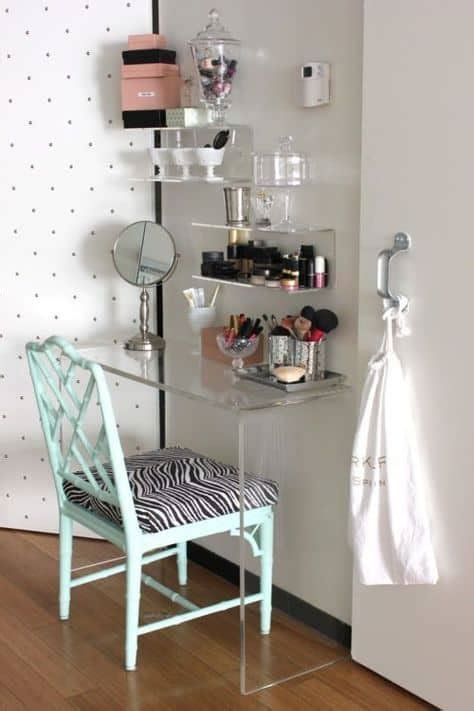 Makeup Storage Ideas For Small Spaces So Clever