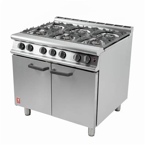 Falcon 6 Burner Dominator Plus Oven Range G3101 Natural Gas With Feet