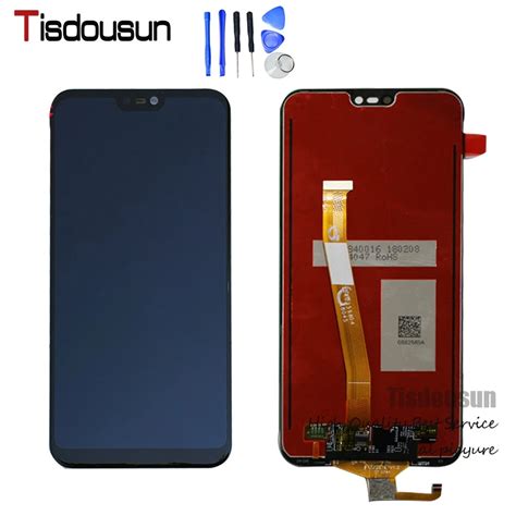 For Huawei P20 Lite Lcd Display Touch Screen Digitizer Assembly With Frame Replacement For